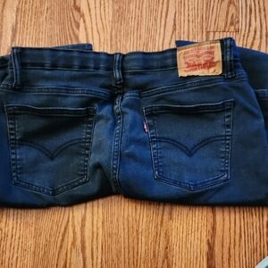 Levi's Men's Straight Jeans - Dark Blue